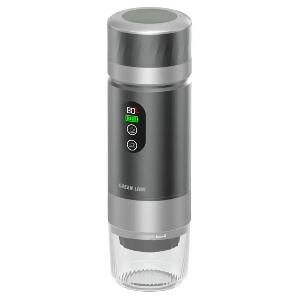 Green Lion Campinas Portable Coffee Maker 80ml - Gray