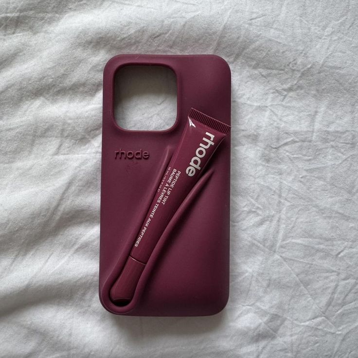 Rhode Lip Case / Iphone 16 Pro Max / Dark Pink