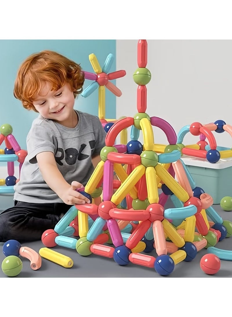 Montessori magnetic stacking blocks for kids