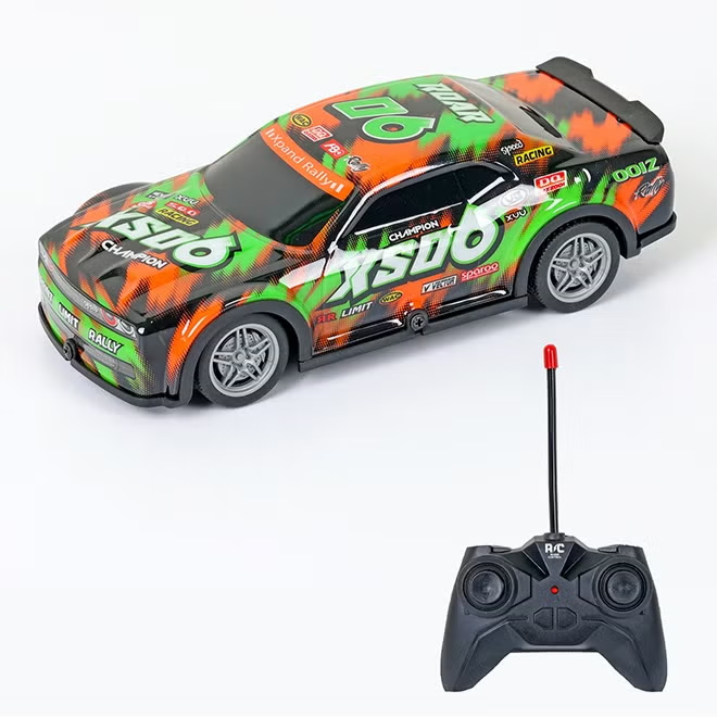 Gearbox Kool Speed Luminous Remote Control Car, Light Up RC Car Toys