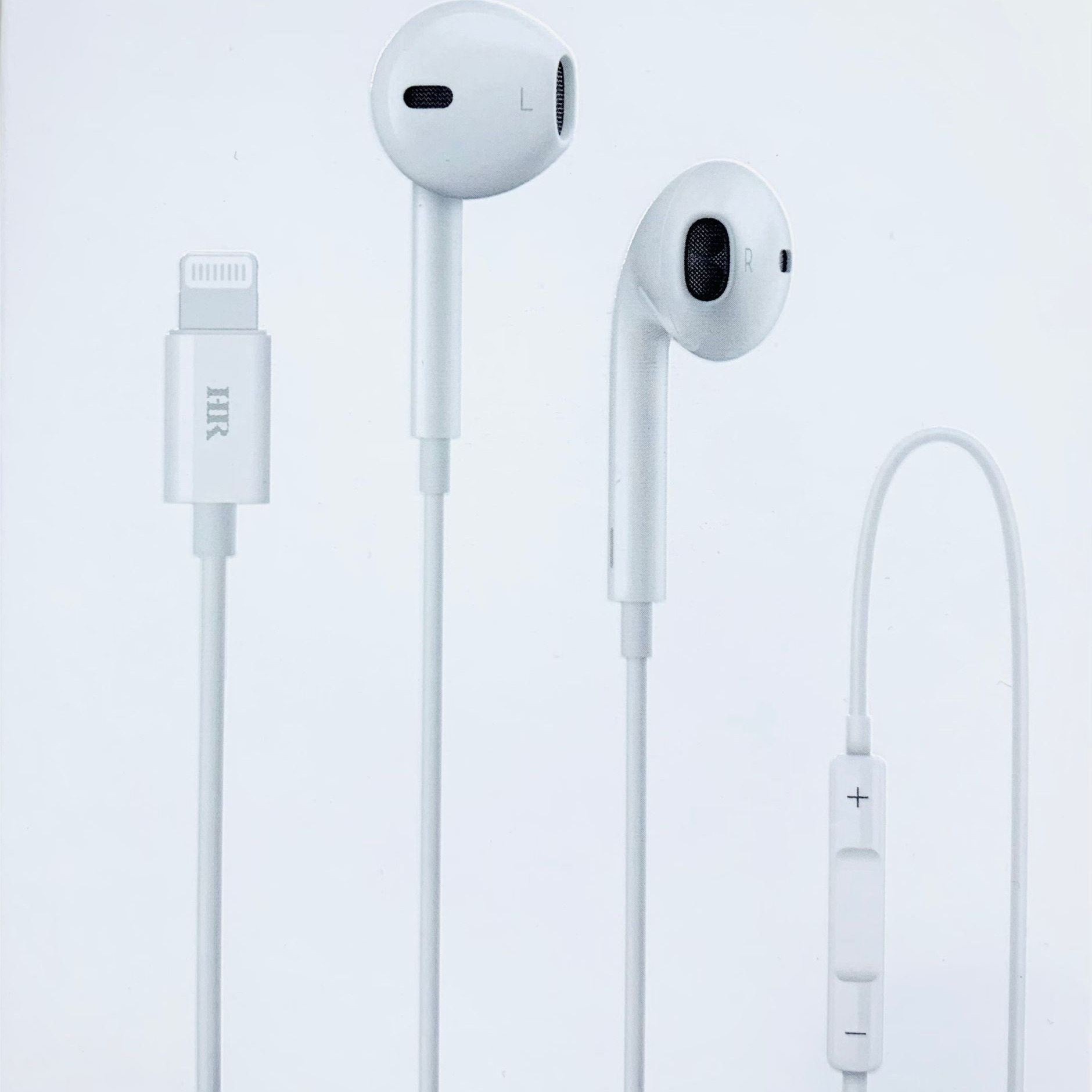 HR Stereo Lightning Earphone HR-817 (Lightning)11-14 Series Supported