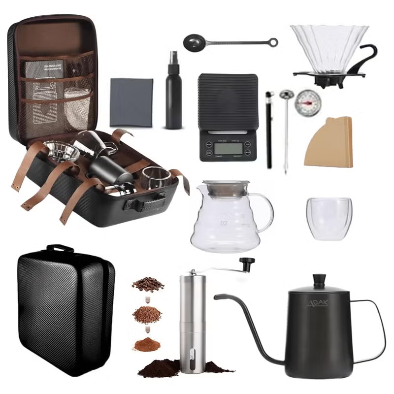 V60 All-in-One Pour Over Coffee Maker Set