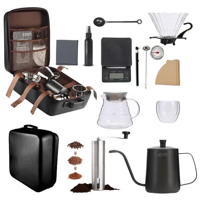 V60 All-in-One Pour Over Coffee Maker Set