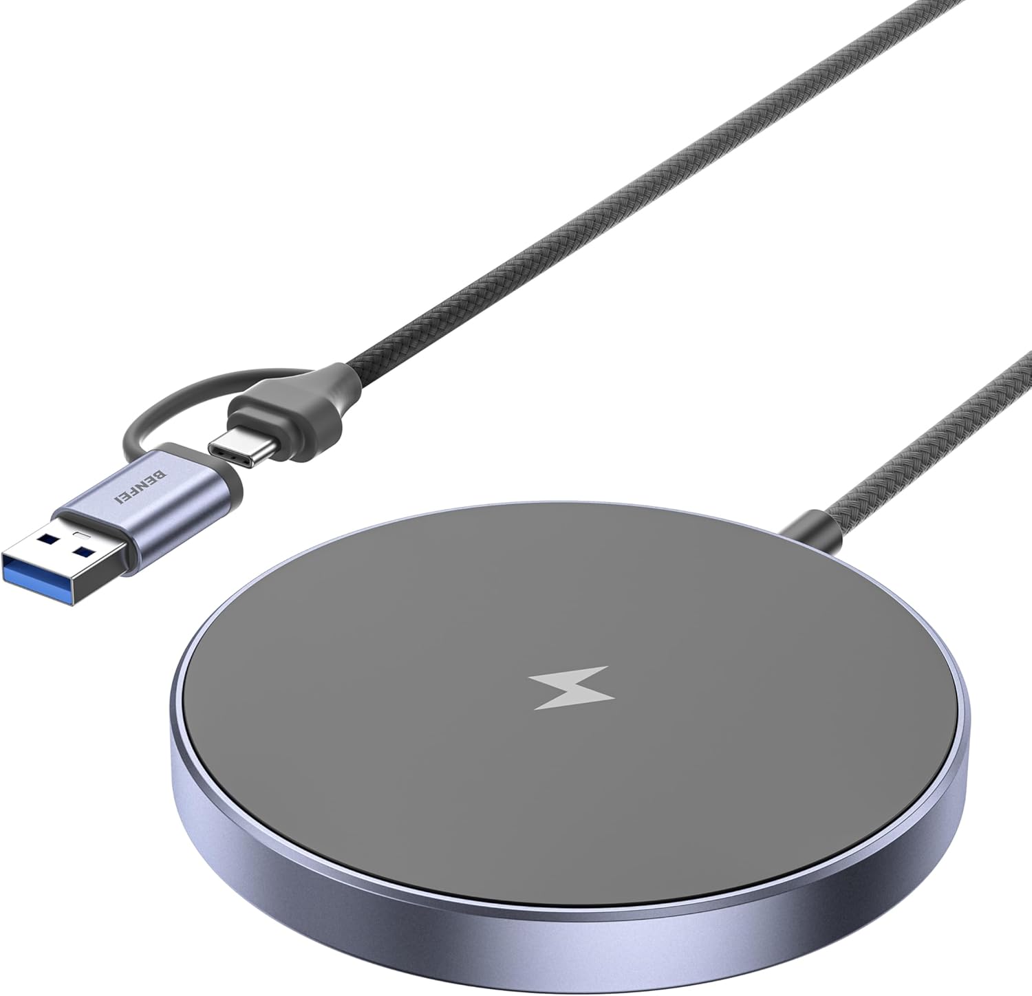 Benfei Magnetic Wireless Charger 15W Compatile With Magsafe Charger