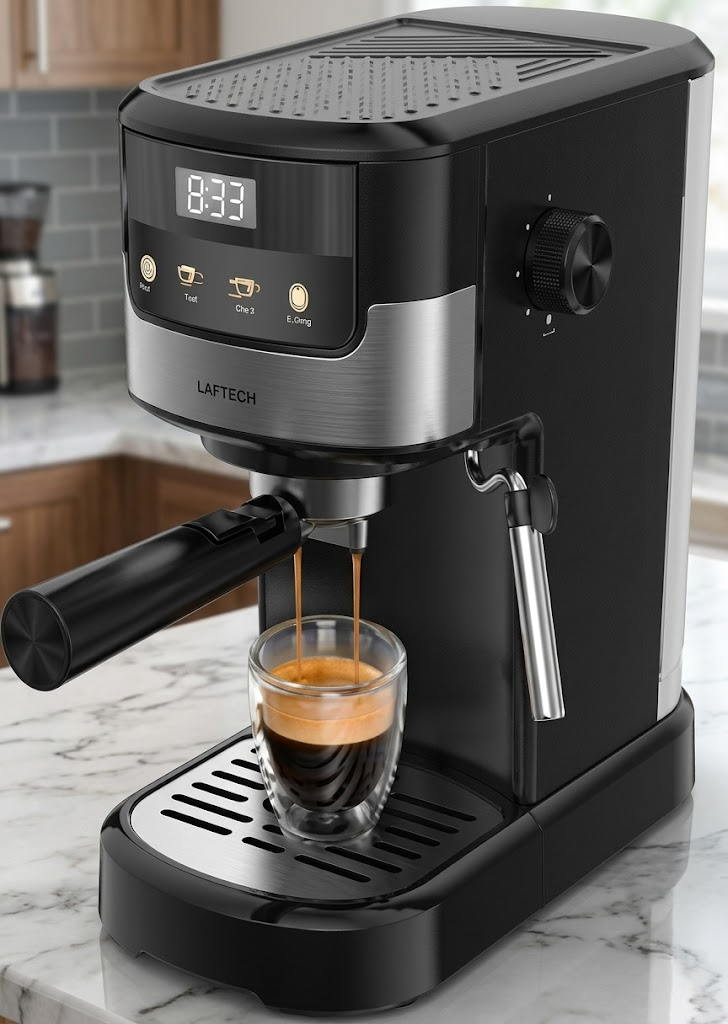 Lepresso Suprema Espresso Machine - Black