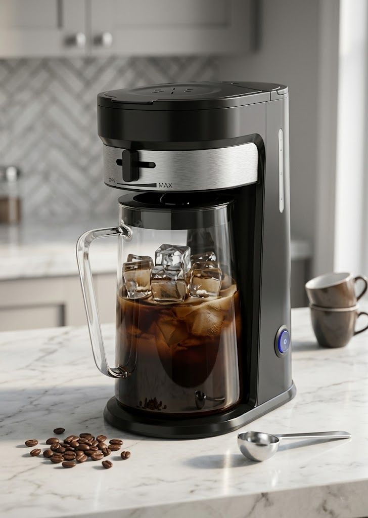 LePresso Cold Brew Machine Ice Coffee & Tea - Black