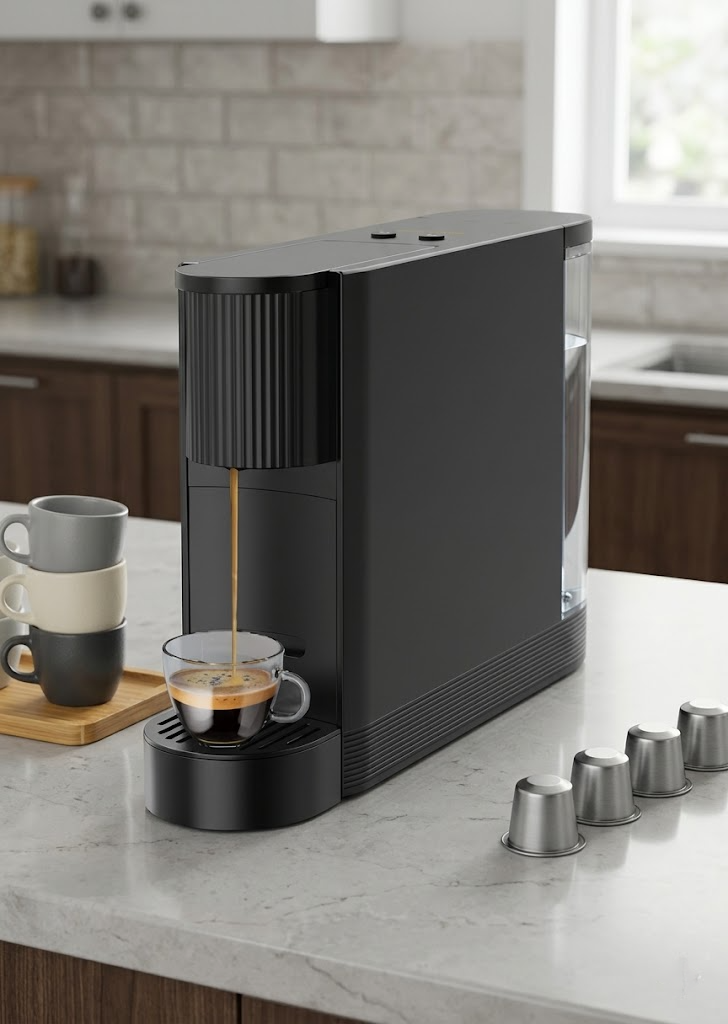 Lepresso Automatic Capsule Coffee Maker - Black