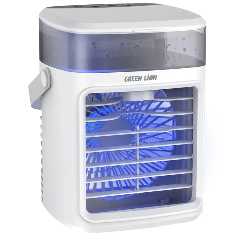 Green Lion Rechargeable Air Cooler Fan - White
