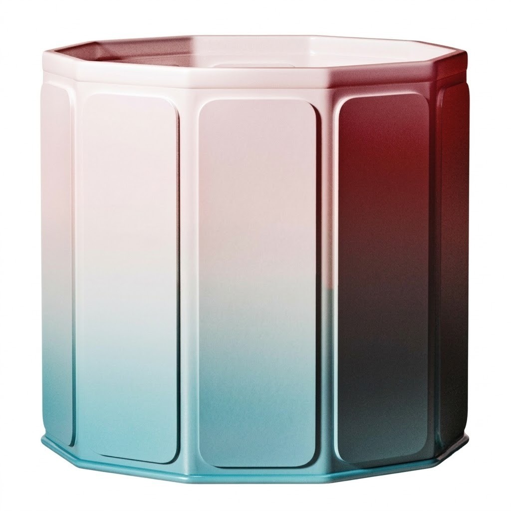 Portable Bathtub for Adults, Collapsible Freestanding Bathtub, Blue/pink Gradient 70x65cm