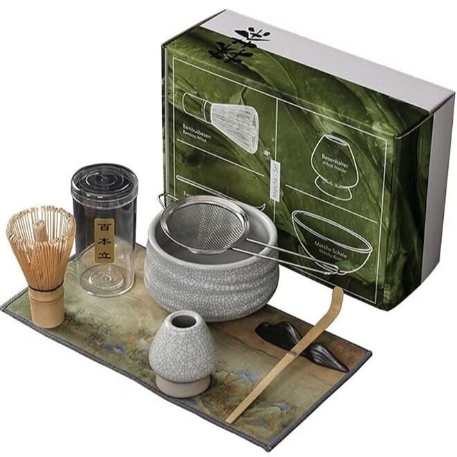 7-Piece Matcha Tea Set Whisk