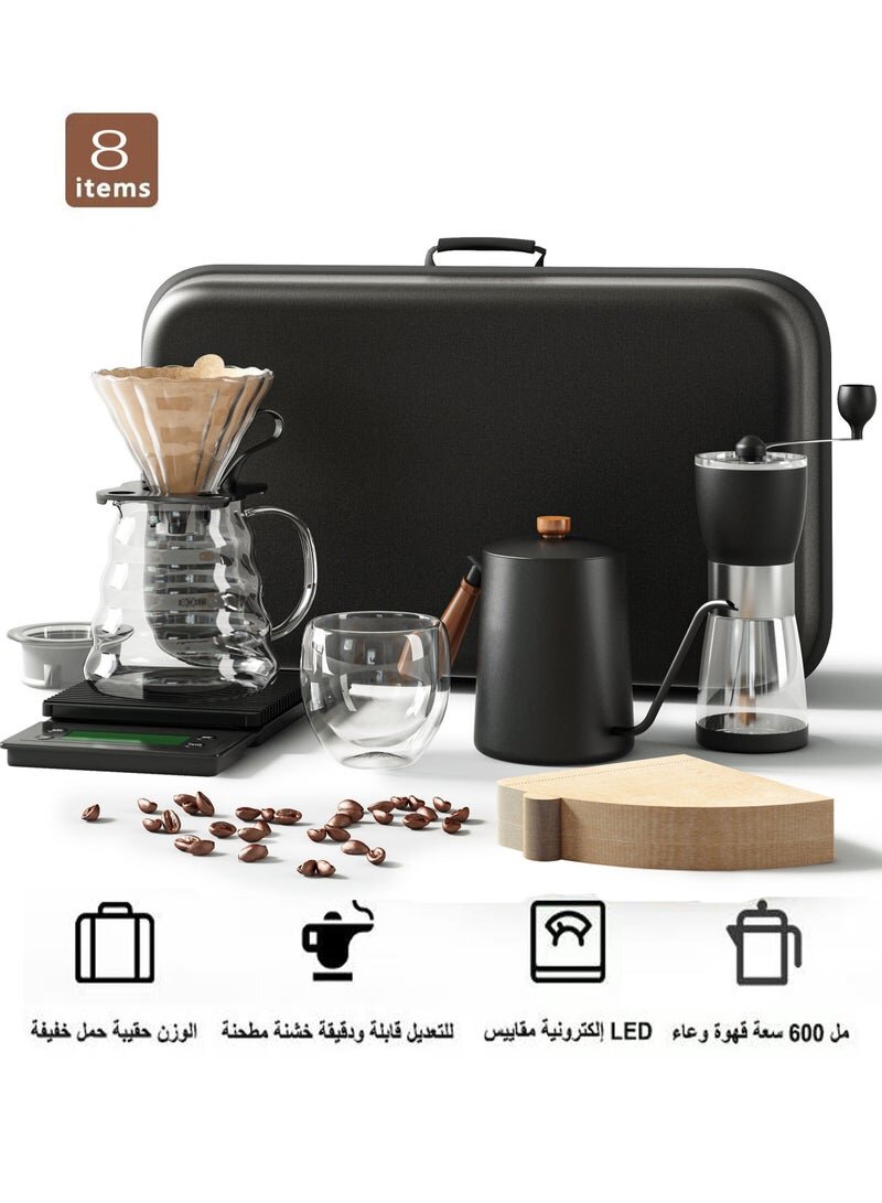 All In 1 Portable Travel Bag V60 Coffee Set Drip Coffee Maker