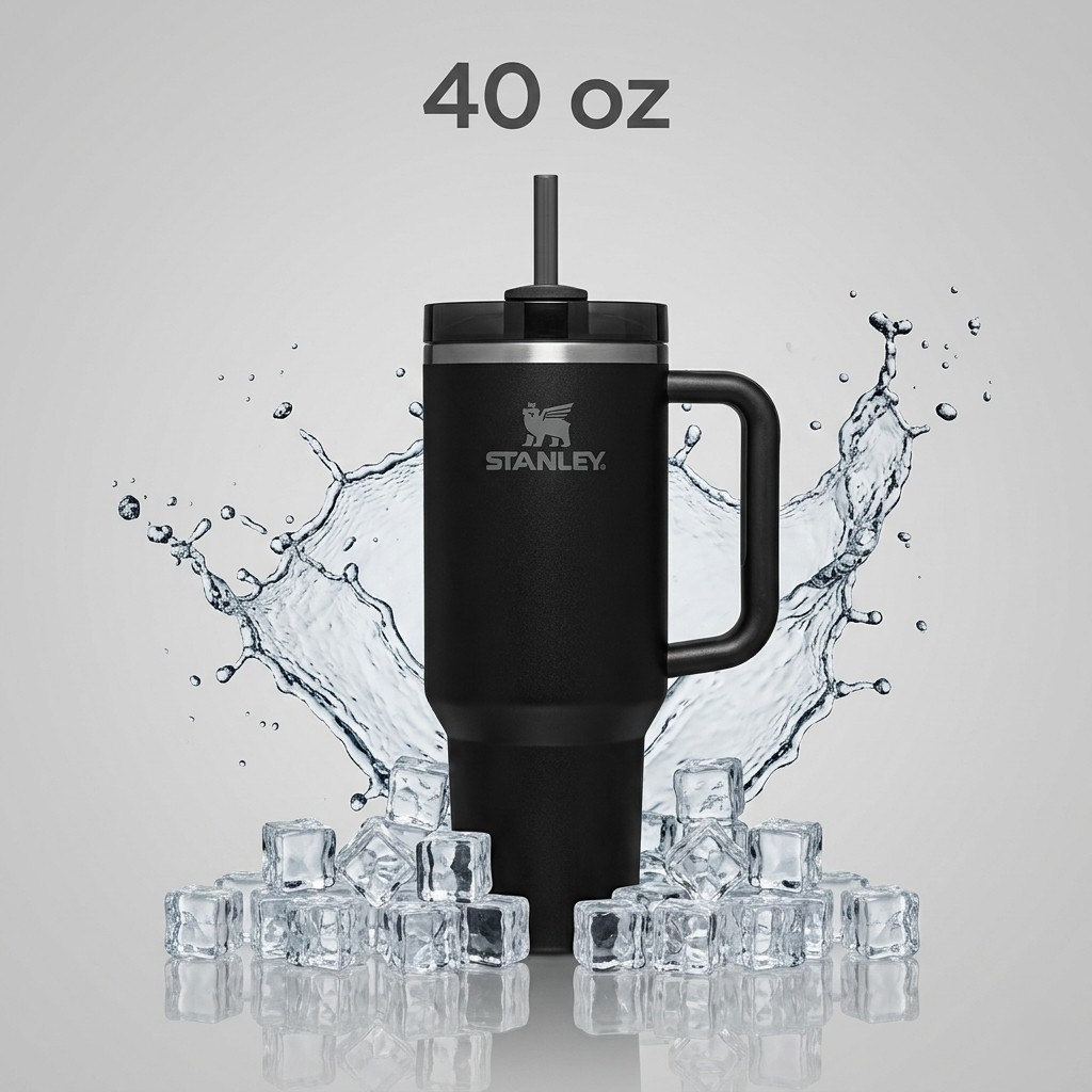 Stanley Insulated Stainless Steel Cup 40oz Black