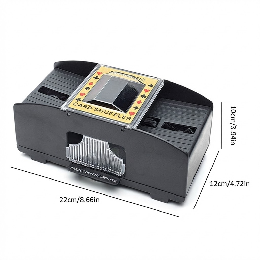 2 Decks Automatic Card Shuffling Machine Dispenser