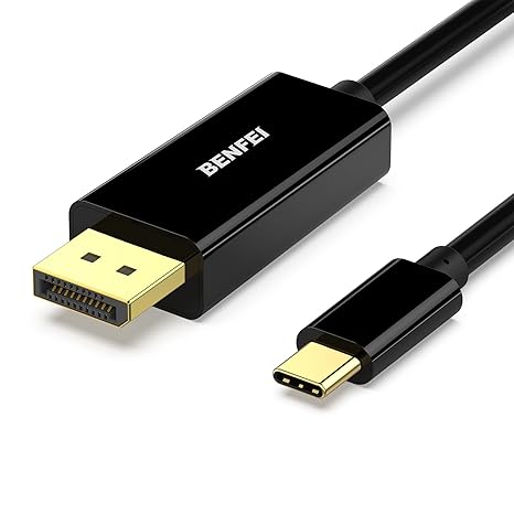 Benfei Usb- C To Displayport 1M Cable(8K@60Hz 4K@144Hz)