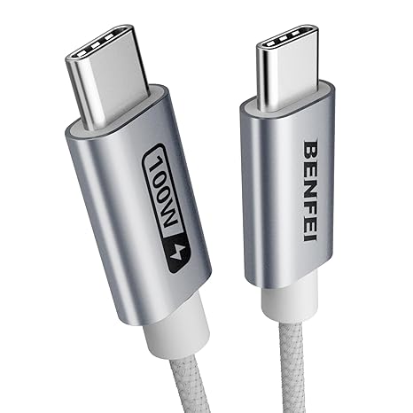 Benfei 100W Usb- C To Usb- C Fast Charging Cable/ 1M